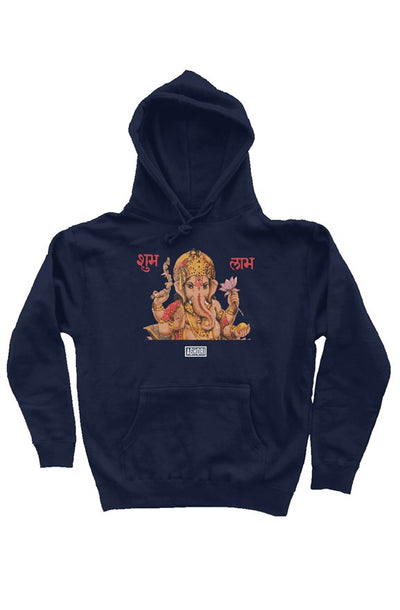 Ganesha Lotus Heavyweight Hoodie