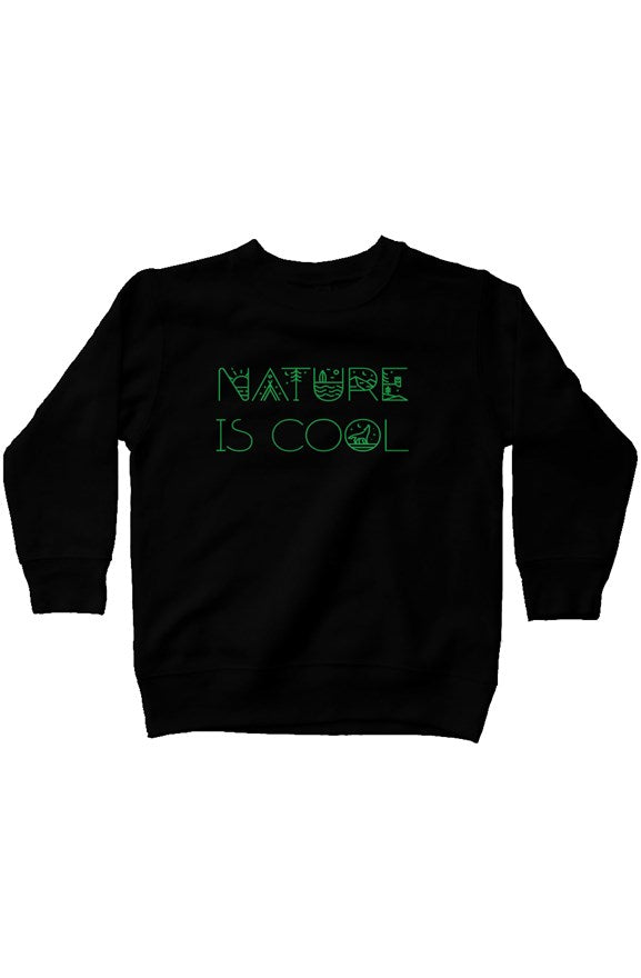 Nature Is Cool Fleece Sweatshirt