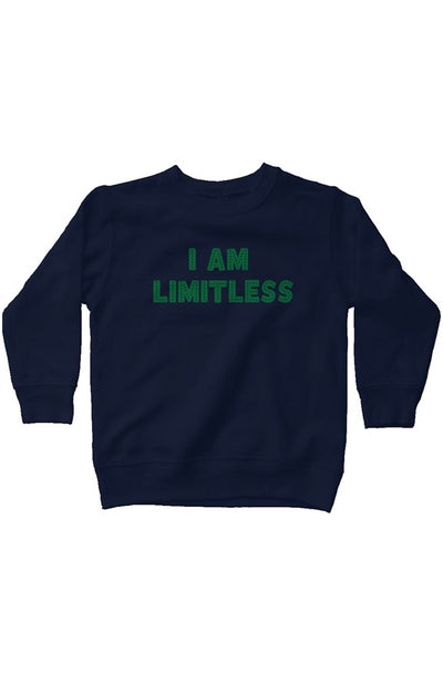 I Am Limitless Kids Fleece Sweatshirt