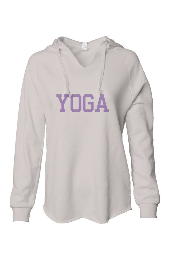Yoga Womens Lightweight  Wash Hooded Sweatshirt