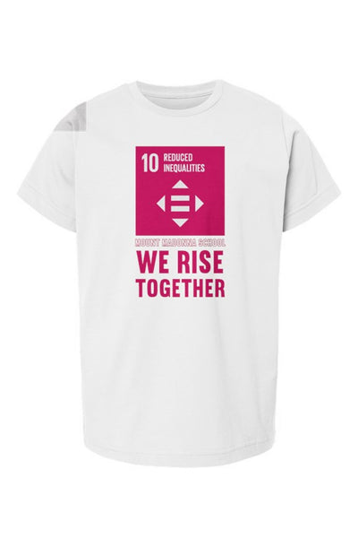 SDG 10 We Rise Together Youth Tee