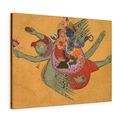 Vishnu and Lakshmi Canvas