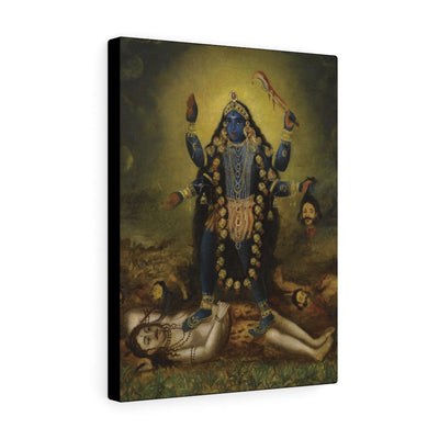 Kali and Shiva Canvas