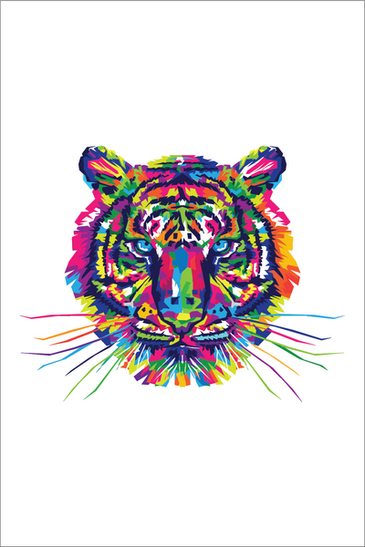 Rainbow Tiger Youth Hoodie