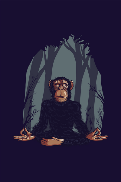 Transcendent Chimp Relaxed Tee