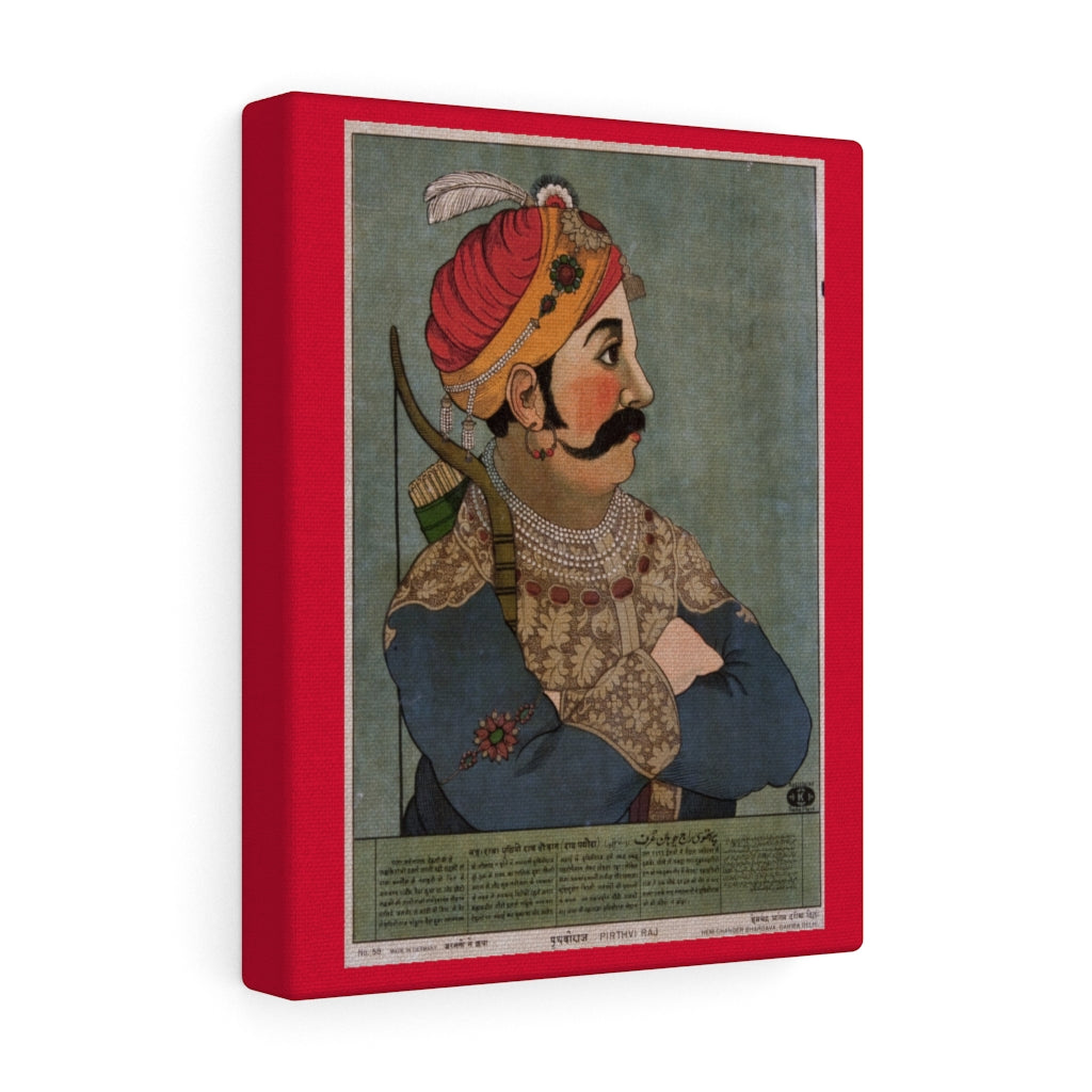 Maharaja Prithviraj Chauhan Canvas