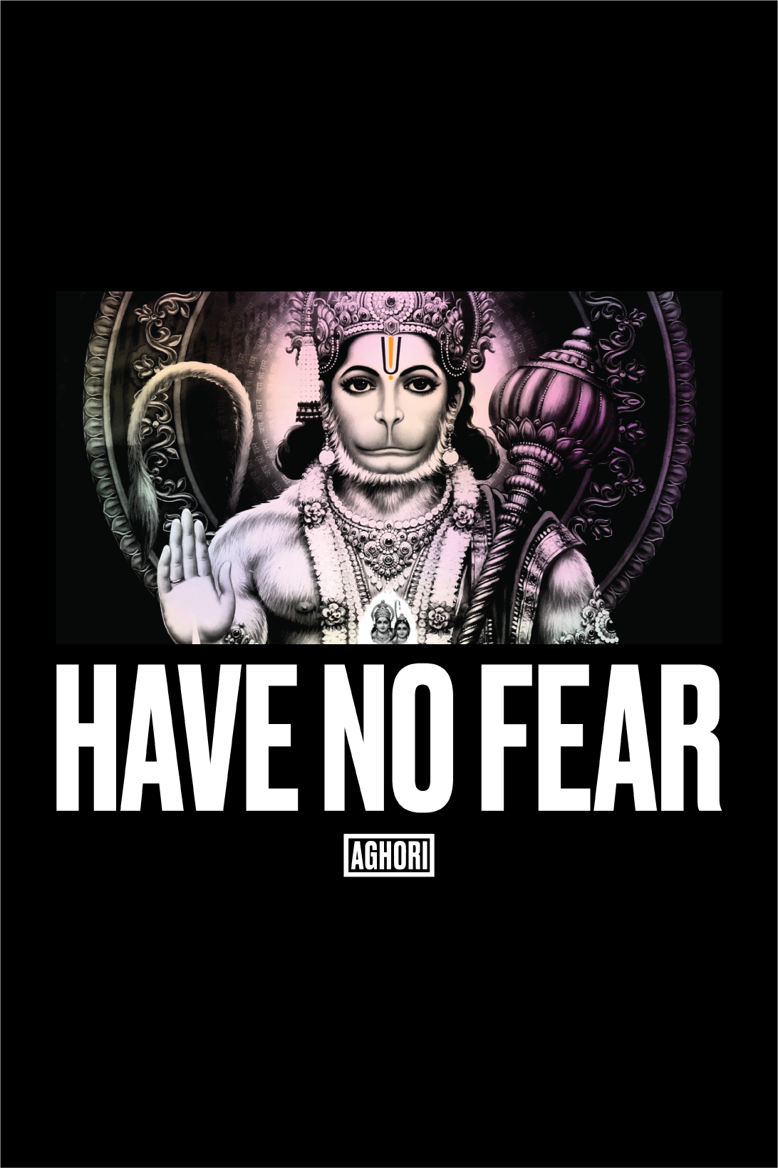 Hanuman Have No Fear Heavyweight Hoodie