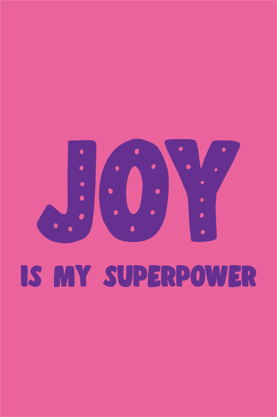 Joy Is My Superpower Youth Tee