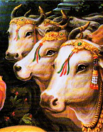 Krishna the Cowherd Art Print