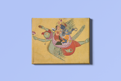 Vishnu and Lakshmi Canvas